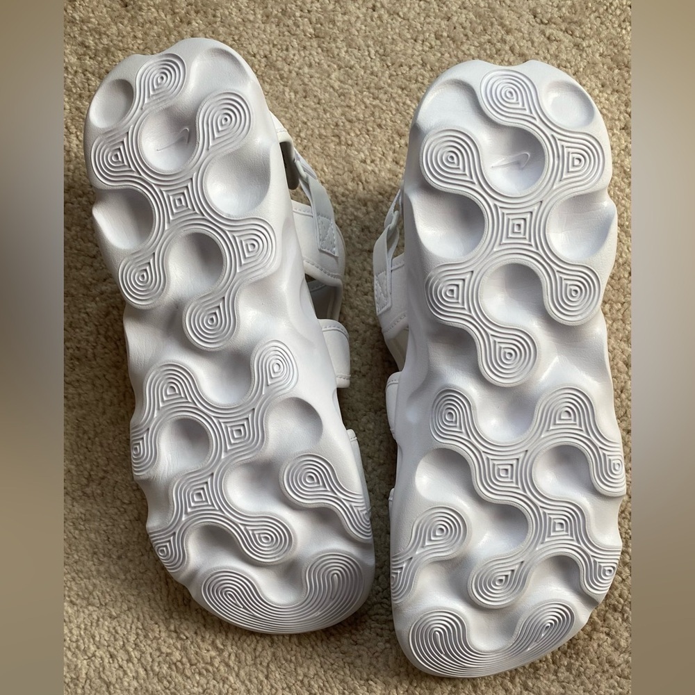 Nike WMNS OWAYSIS Sandal, White/Pure Platinum, Size 10​​​​​​ - Picture 6 of 10